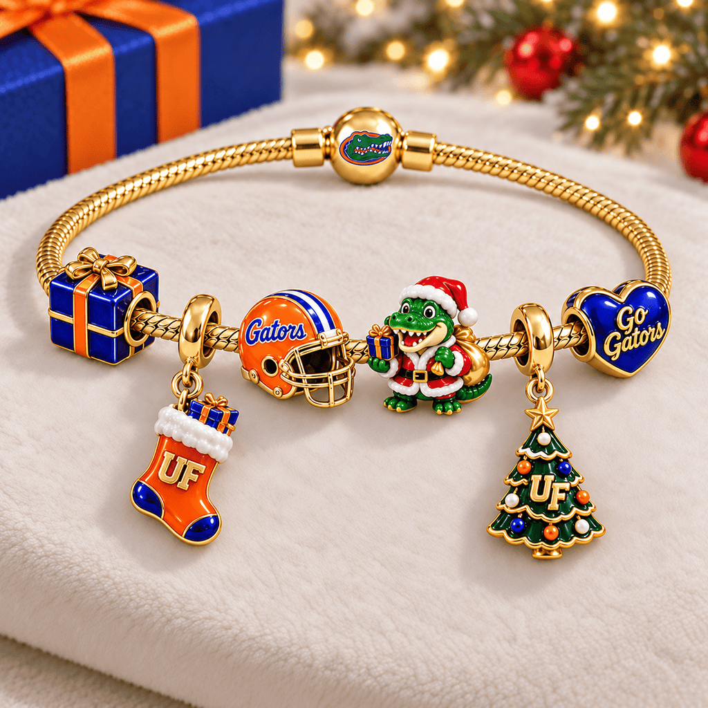 FGT Gold Charm Bracelet Set TTTT
