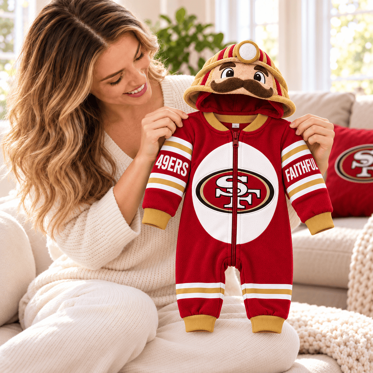 SF49 Premium Hooded Romper TMH