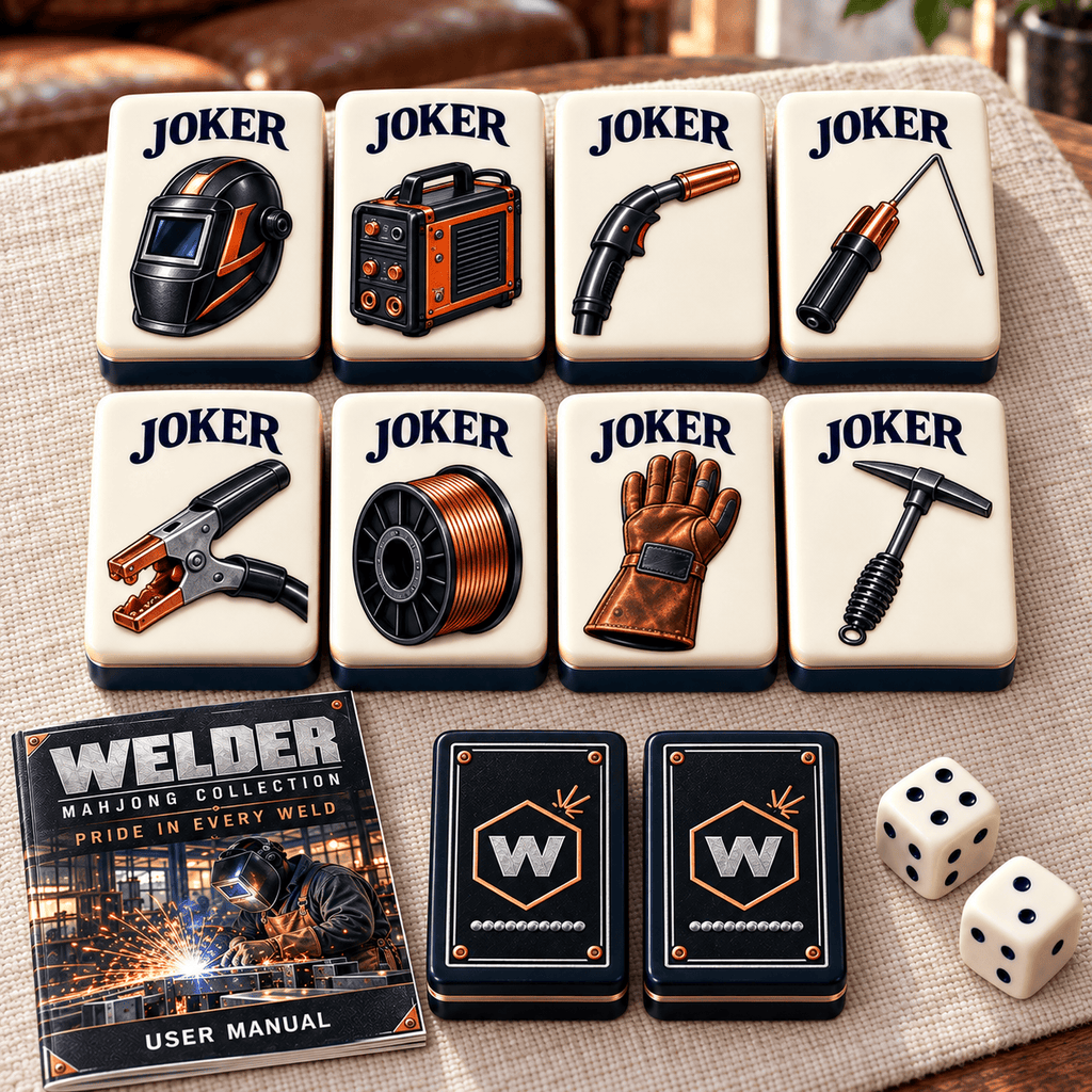 Premium WLDR Mahjong Tiles Set TTMH