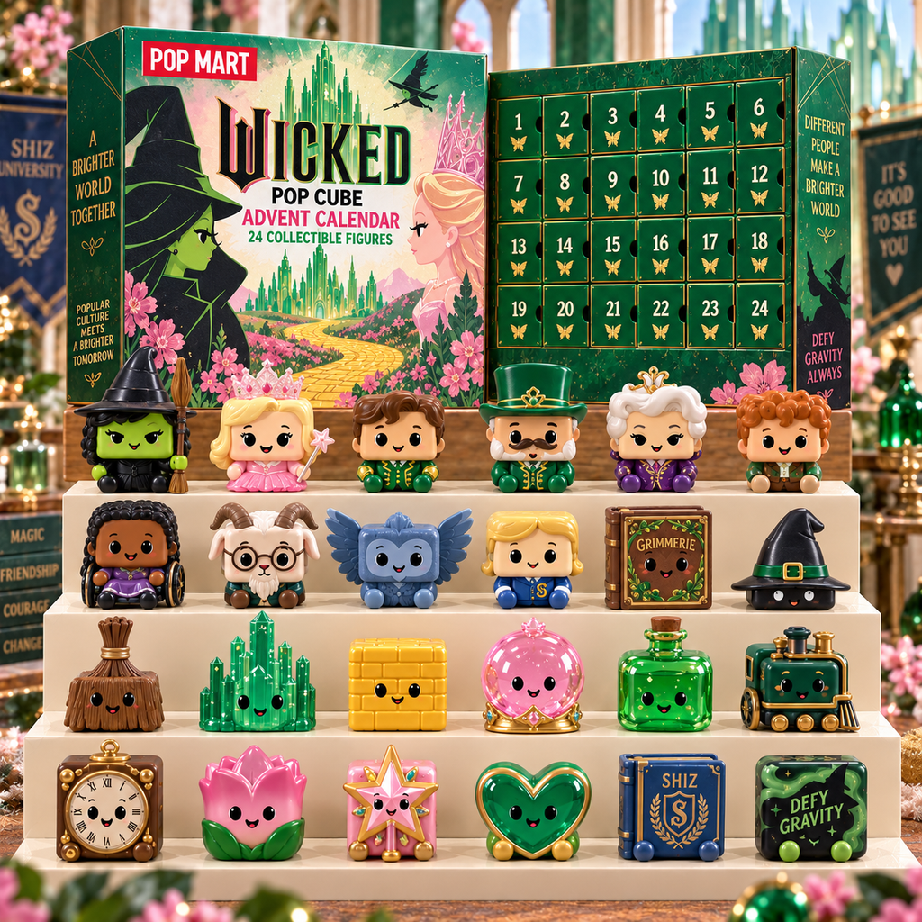 WCKD Premium Pop Cube Advent Calendar Set TTNL