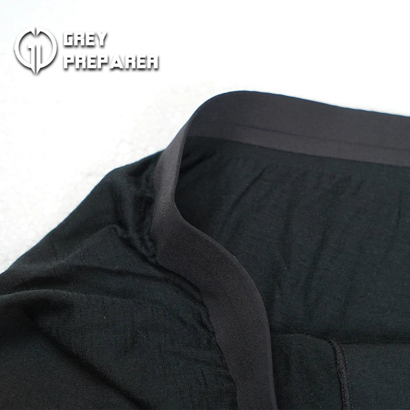 100% Merino Wool Boxer Briefs Men Merino Wool Underwear Base Layer Merino Boxer Brief Underpants Soft Moisture Breathable Comfy