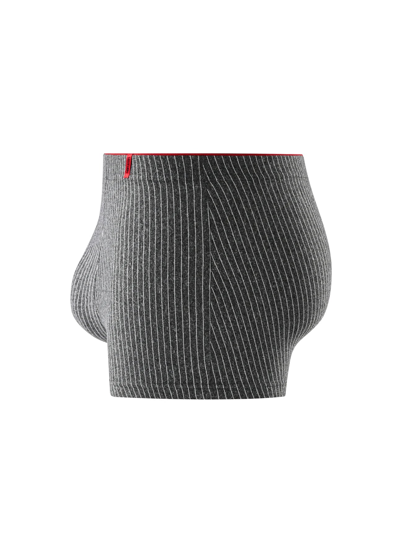 4 pieces of men's boxer underwear Soft, breathable and comfortable men's briefs Striped trendy personality casual loose boxers